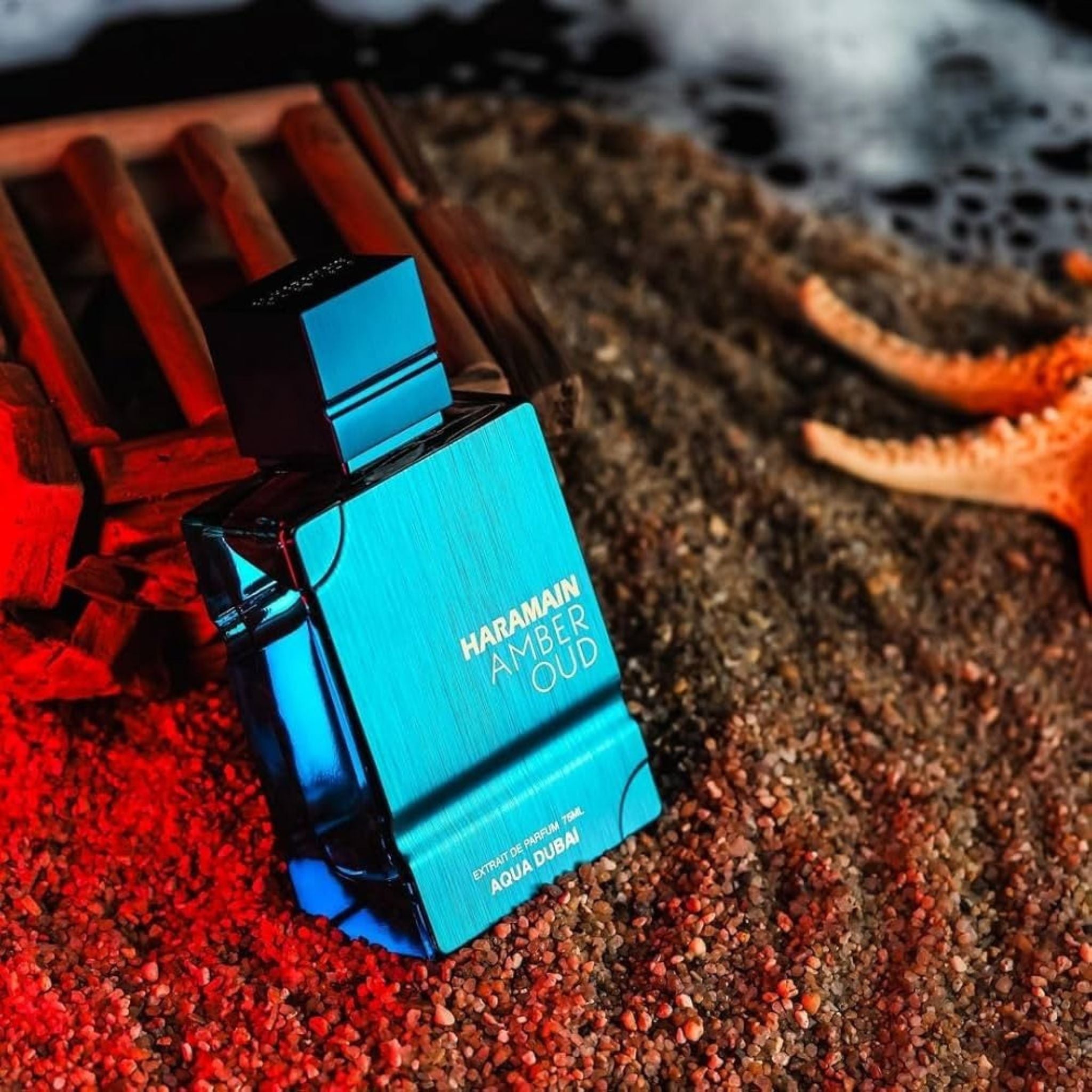 Perfume Amber Oud Aqua Dubai Al Haramain