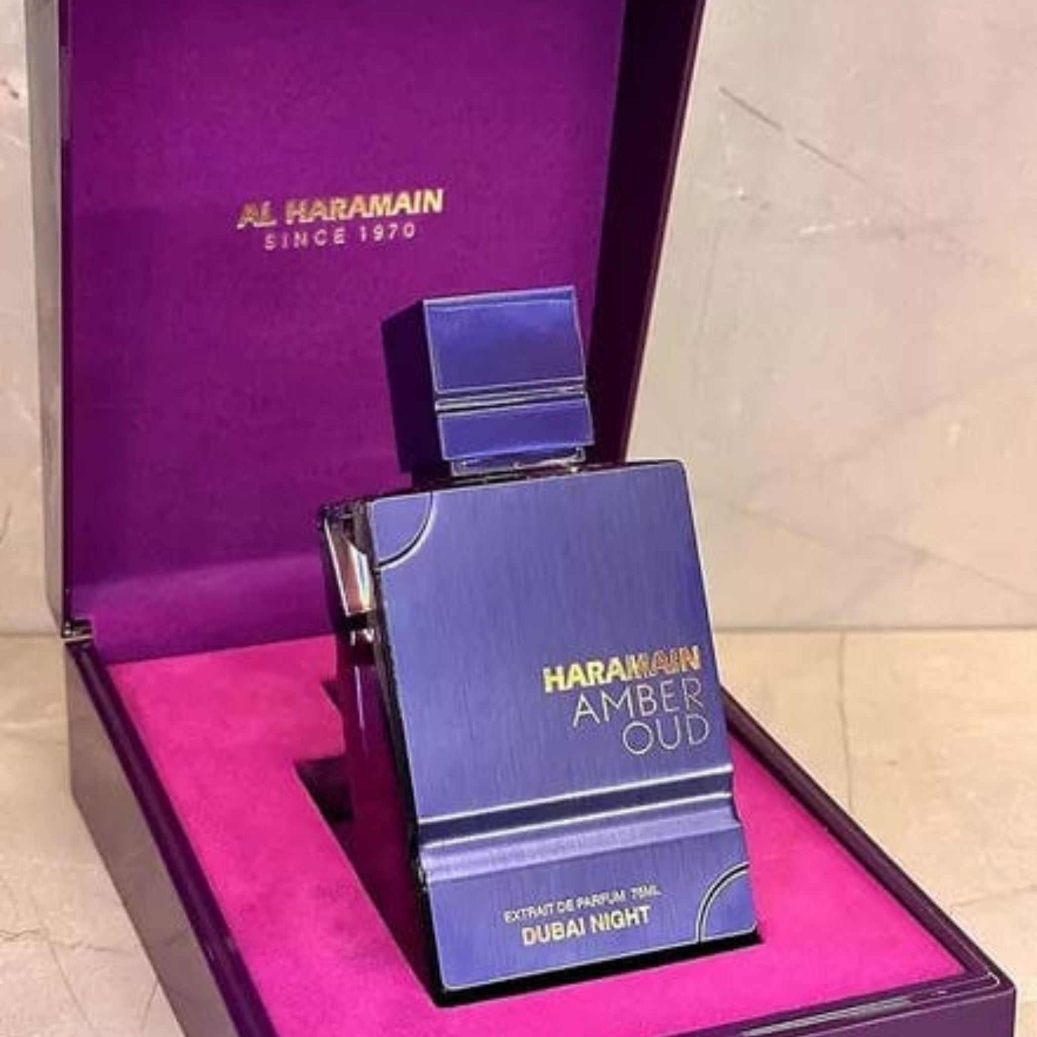 Al Haramain Amber Oud Dubai Night