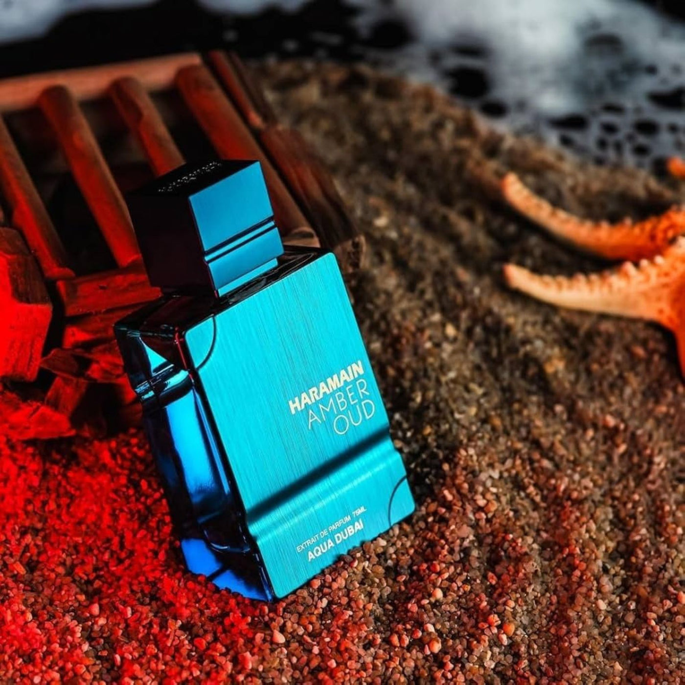 Perfume Amber Oud Aqua Dubai Al Haramain 