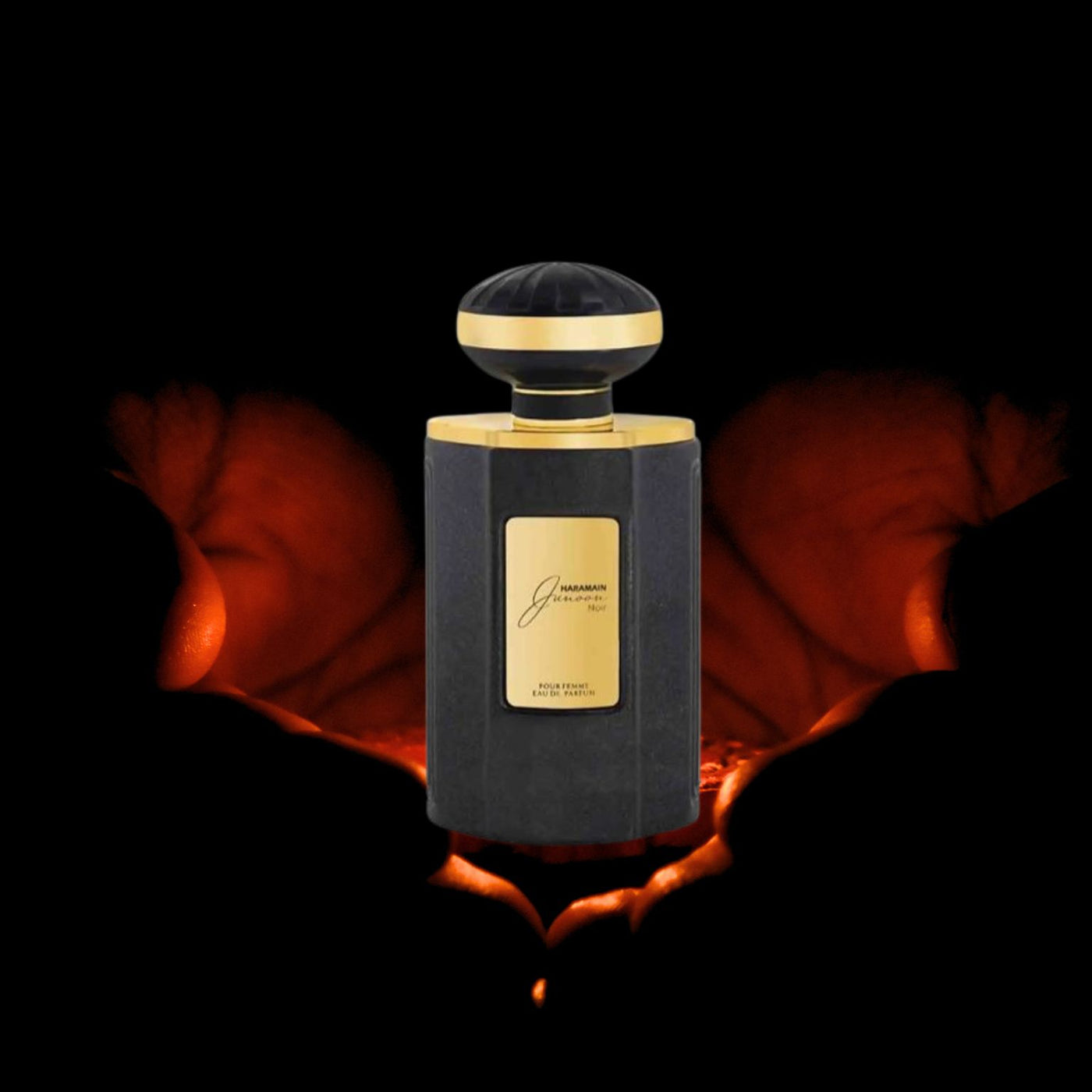 Haramain Junoon Noir perfume1