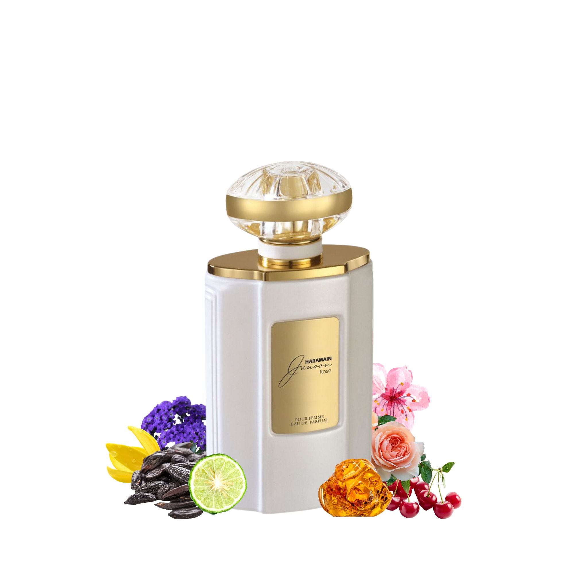 Haramain Junoon Rose fragrance 75ml